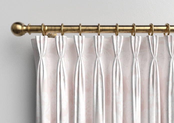Shabby Chic by Rachel Ashwell Stipple, Dusky Pink - Made to Measure Curtains - Image 11